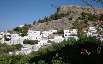Lindos on Rhodes - Photo by David Carey 