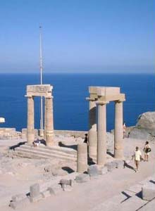 Roman ruins at Rhodes - Photo by David Carey 