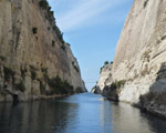 Crossing the Corinth Canal