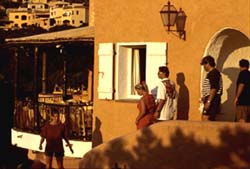 A stairway in Porto Cervo
