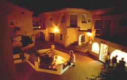 A little piazza in the Porto Cervo Village