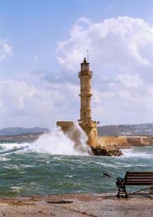 Hania light-house - Photo by Jeff Cotton
